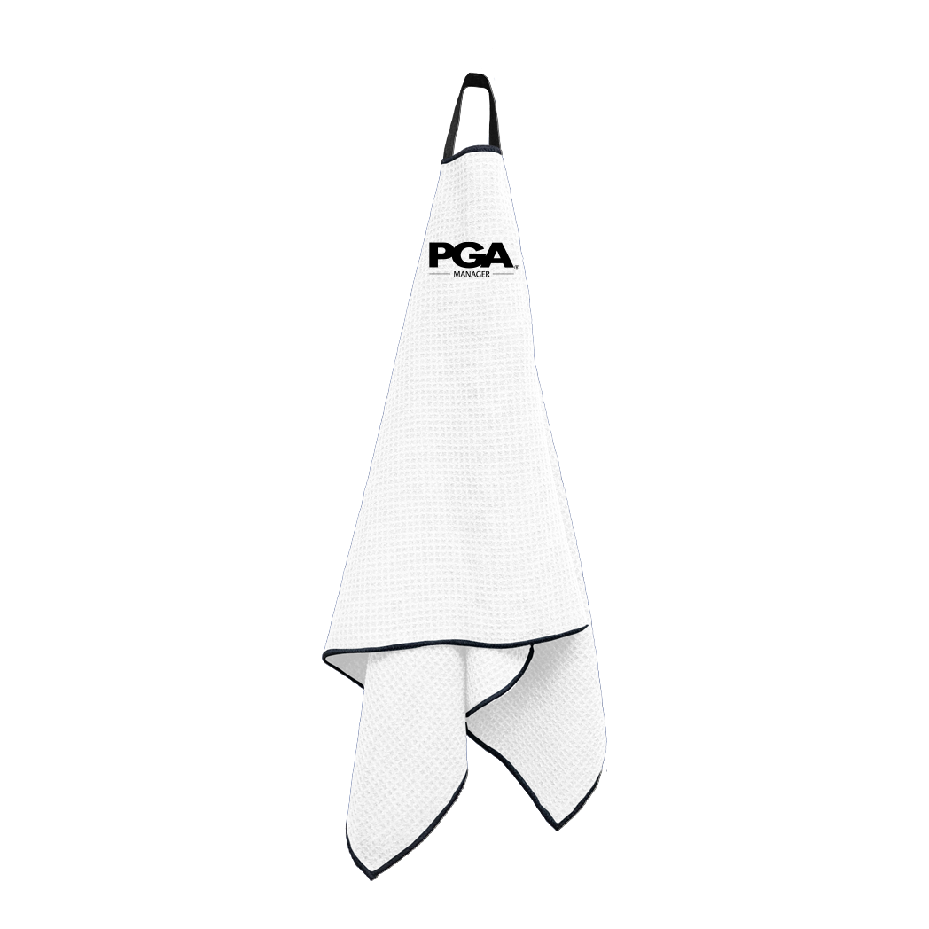 PGA Manager Microfibre Waffle Towel