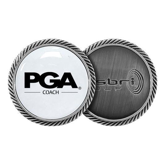 PGA Coach 40mm Helix Resin Ball Marker in Gift Box