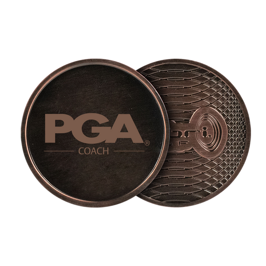 PGA Coach 40mm Optic Laser Ball Marker in Gift Box