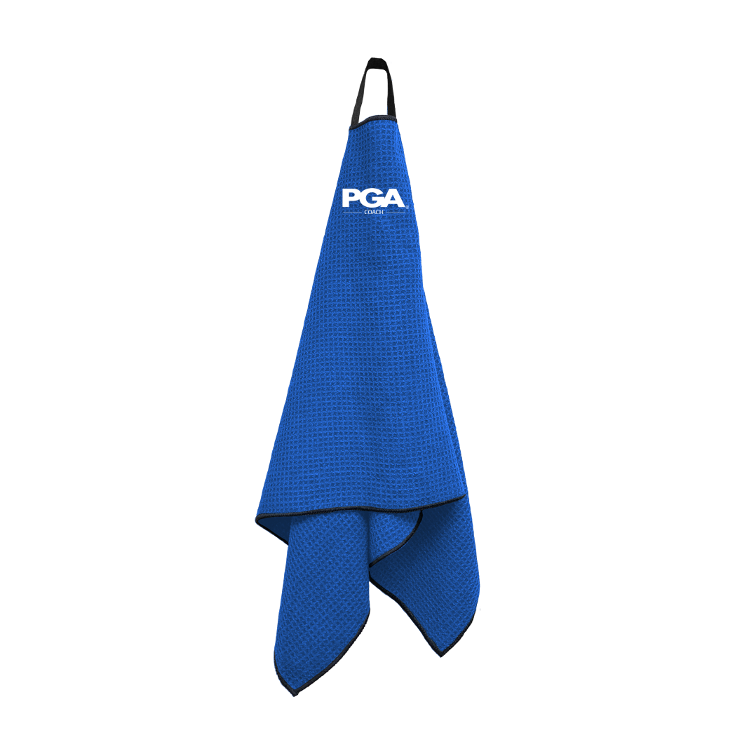 PGA Coach Microfibre Waffle Towel