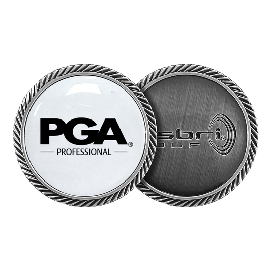 PGA Professional 40mm Helix Resin Ball Marker in Gift Box
