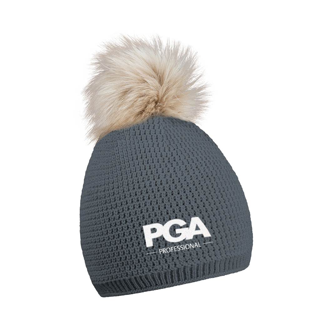 PGA Professional Ladies Lowri Waffle Knit Beanie