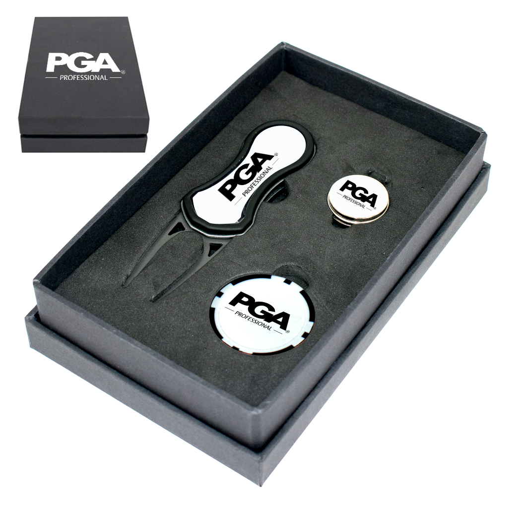 PGA Professional Small Ambassador Gift Box: Viper Pitchmaster/Cap Clip/Monaco Poker Chip