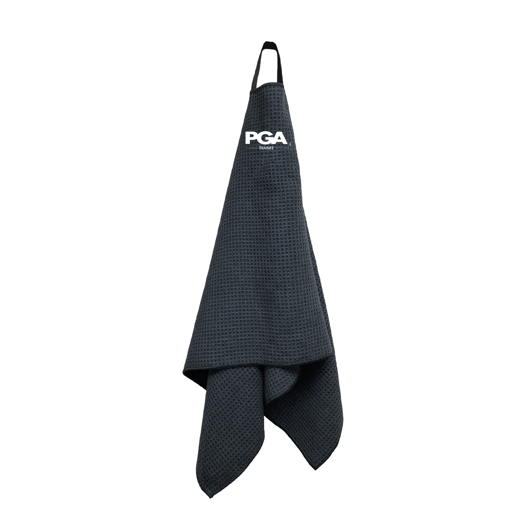 PGA Trainee Microfibre Waffle Towel